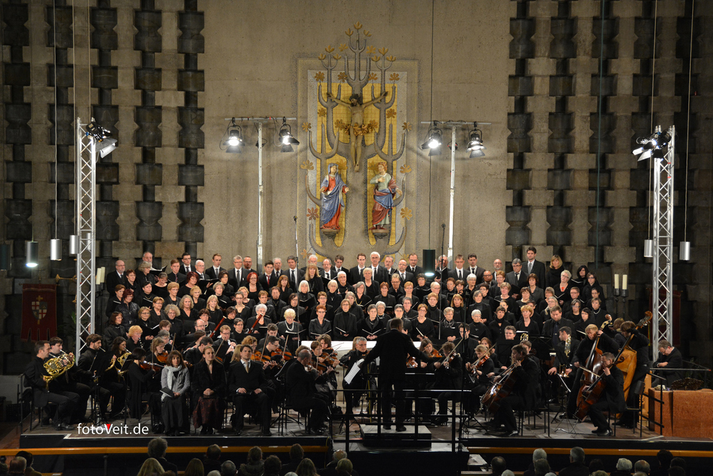 Konzert am 17. November 2013 in der Pfarrkirche Heiligkreuz, Trier (Mendelssohn: Lobgesang op. 52)